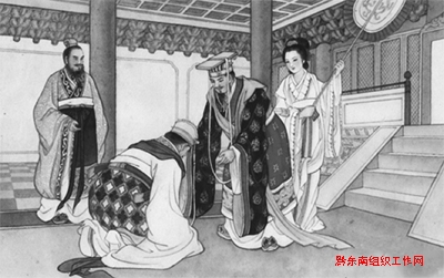 鲍叔牙荐管仲为相。